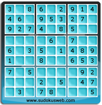 Sudoku von sehr einfacher höhe