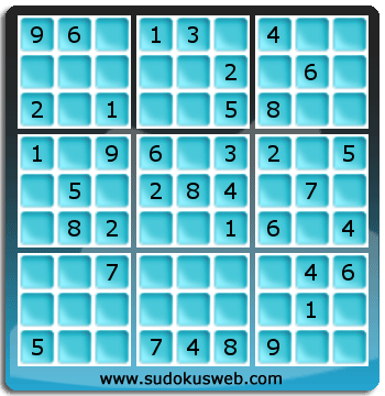 Sudoku von einfacher höhe