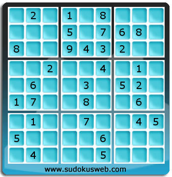 Sudoku von mittelmässiger höhe Sudoku von mittelmässiger höhe