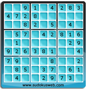 Sudoku de Niveau Très Facile