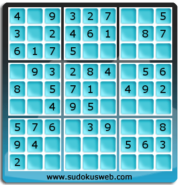 Sudoku de Niveau Très Facile