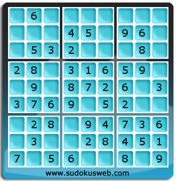 Sudoku von sehr einfacher höhe