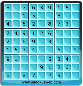 Sudoku de Nivell Molt Fàcil Sudoku de Nivell Molt Fàcil
