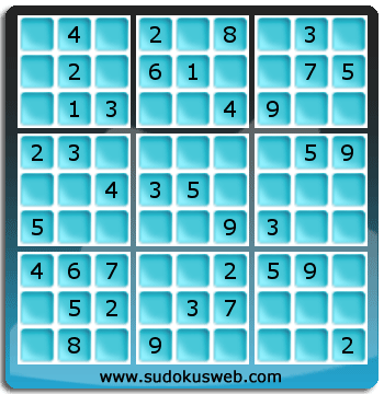 Sudoku von einfacher höhe