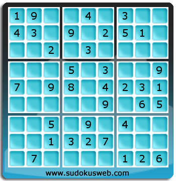 Sudoku von einfacher höhe