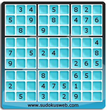 Sudoku von einfacher höhe