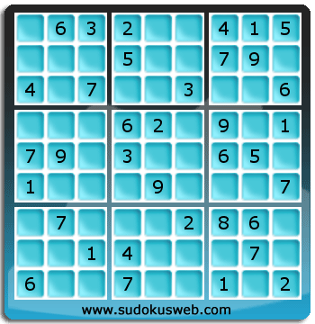 Nivel Facil de Sudoku