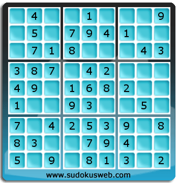 Sudoku von sehr einfacher höhe