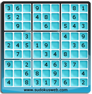 Sudoku de Niveau Très Facile