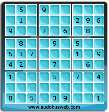 Sudoku von mittelmässiger höhe