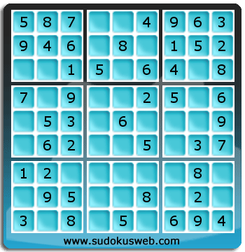 Nivel Muito Facil de Sudoku