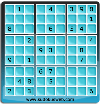 Sudoku von schwieriger höhe Sudoku von schwieriger höhe