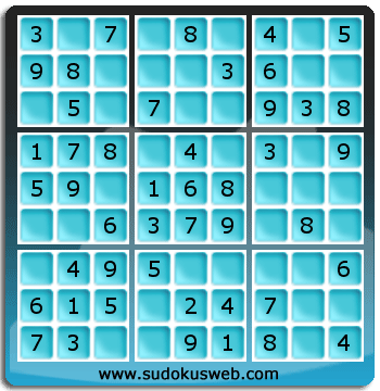 Sudoku de Nivel Muy Fácil