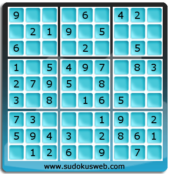 Nivel Muito Facil de Sudoku Nivel Muito Facil de Sudoku
