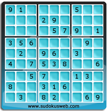 Nivel Facil de Sudoku