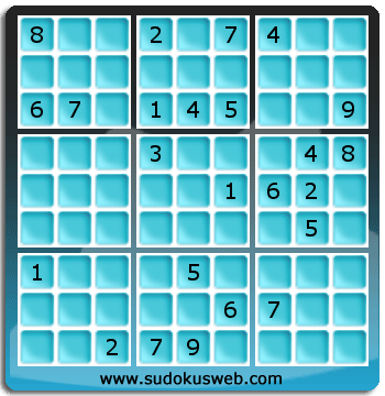 Nivel Dificil de Sudoku Nivel Dificil de Sudoku