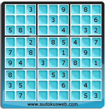 Sudoku von einfacher höhe Sudoku von einfacher höhe