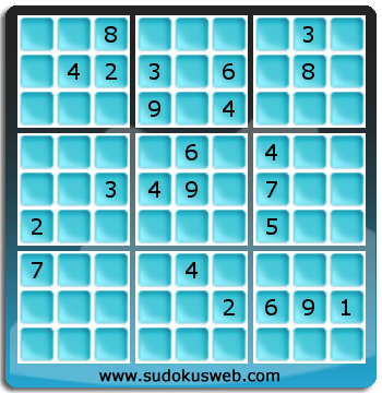 Sudoku von Fachmännischer höhe