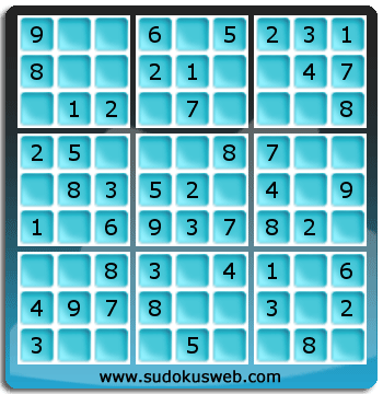 Sudoku de Nivel Muy Fácil