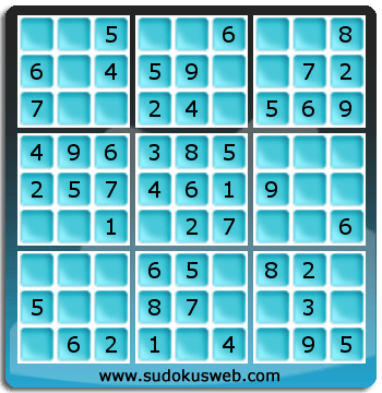 Sudoku von sehr einfacher höhe