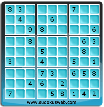 Sudoku von mittelmässiger höhe Sudoku von mittelmässiger höhe