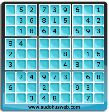 Sudoku de Niveau Très Facile