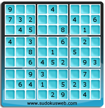 Sudoku von einfacher höhe