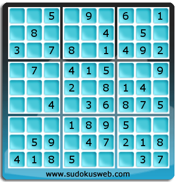 Sudoku von sehr einfacher höhe