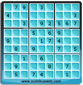 Sudoku von mittelmässiger höhe