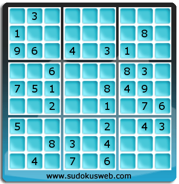 Sudoku de Niveau Moyen Sudoku de Niveau Moyen