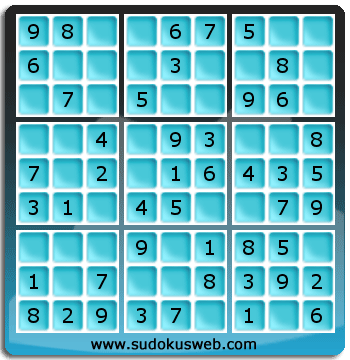 Sudoku de Nivell Molt Fàcil