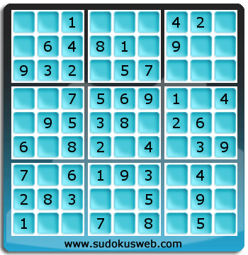 Nivel Muito Facil de Sudoku Nivel Muito Facil de Sudoku