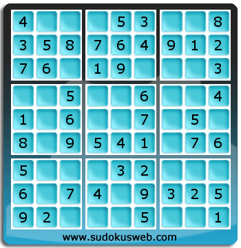 Sudoku de Niveau Très Facile