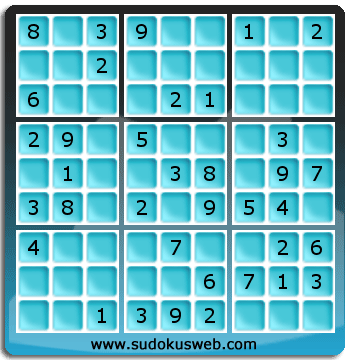 Sudoku von einfacher höhe