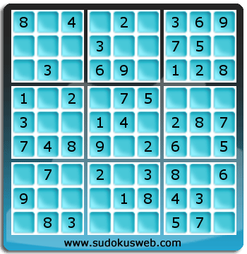 Nivel Muito Facil de Sudoku