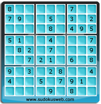 Sudoku von einfacher höhe