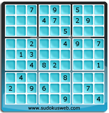 Sudoku von Fachmännischer höhe