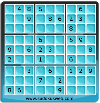 Sudoku von mittelmässiger höhe