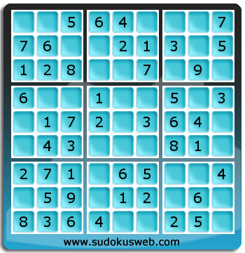 Sudoku de Niveau Très Facile Sudoku de Niveau Très Facile