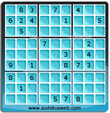 Sudoku von Fachmännischer höhe