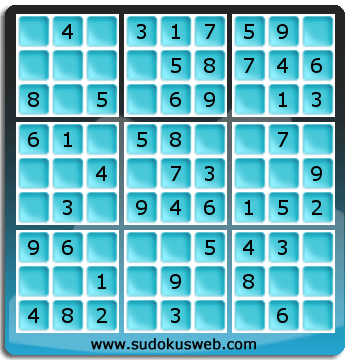 Sudoku de Nivell Molt Fàcil Sudoku de Nivell Molt Fàcil