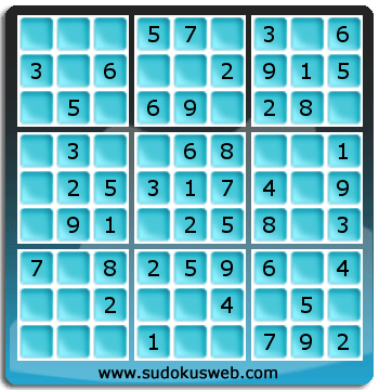 Sudoku von sehr einfacher höhe