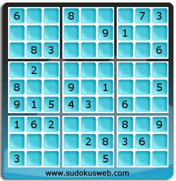 Sudoku von mittelmässiger höhe