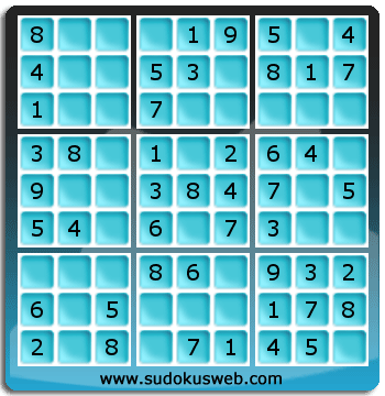 Sudoku de Nivell Molt Fàcil