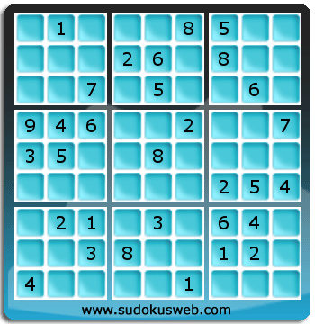 Sudoku von mittelmässiger höhe