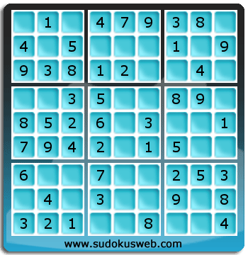 Sudoku de Nivel Muy Fácil