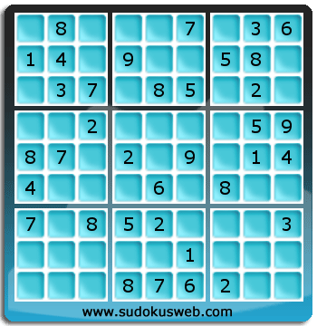 Sudoku von einfacher höhe