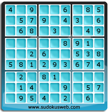 Sudoku von sehr einfacher höhe