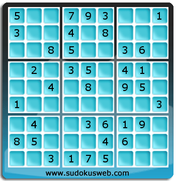 Sudoku von einfacher höhe