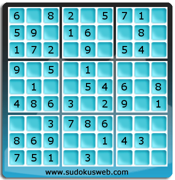 Sudoku de Nivell Molt Fàcil Sudoku de Nivell Molt Fàcil